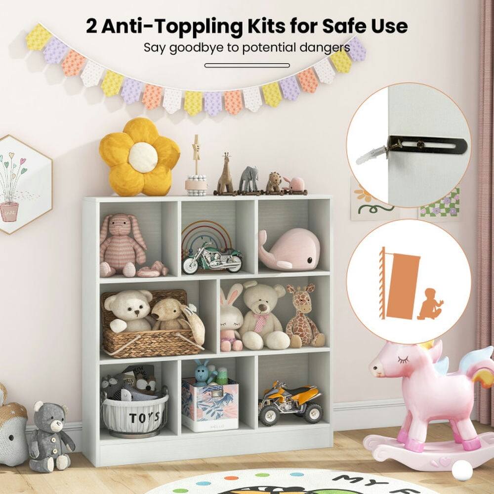 2 Anti-Topping Kits for Safe Use  
Say goodbye to potential dangers