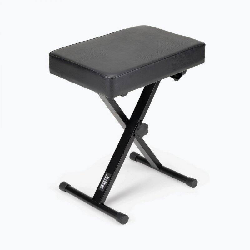 Alt View 4. On Stage Stands - On Stage KT7800 Padded Keyboard Bench - Black.