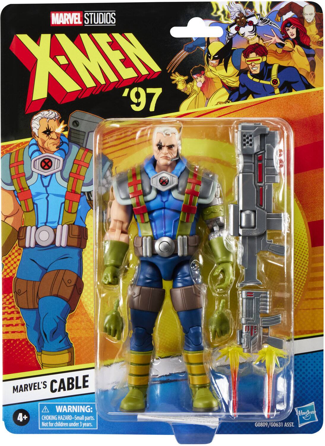 Hasbro - Collectibles - X-Men '97 - Marvel Legends - Marvel's Cable Action Figure - COLLECTIBLES - Multicolor