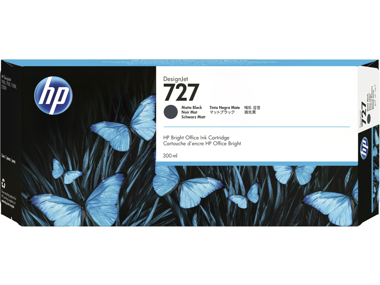HP - 727 High Yield Ink Cartridge - Matte Black