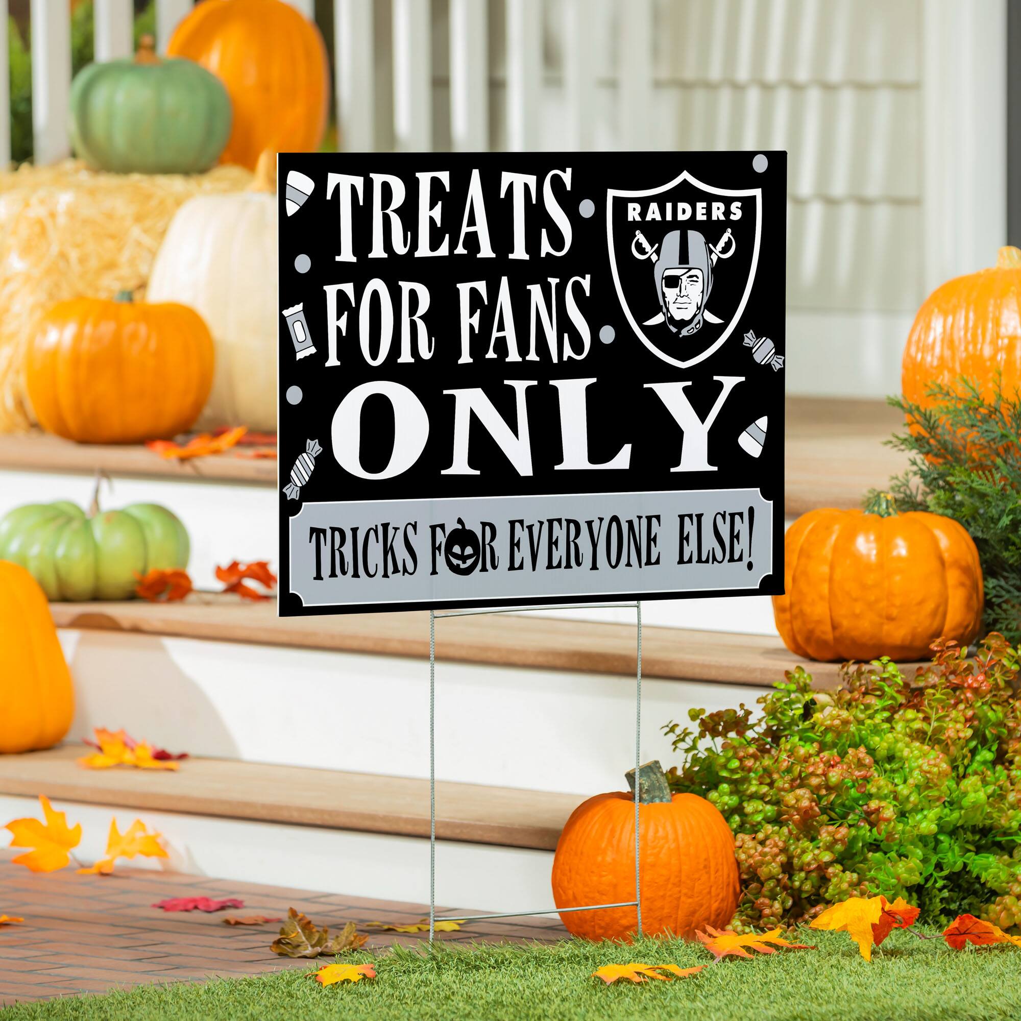 TREATS FOR FANS ONLY.  
TRICKS FOR EVERYONE ELSE!