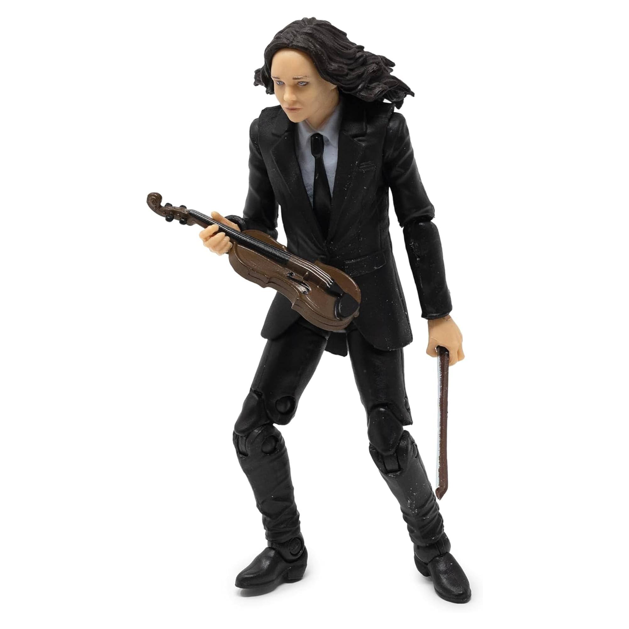 Alt View 2. Boss Fight Studio - Umbrella Academy 1:18 Scale Action Figure | Vanya - Black.
