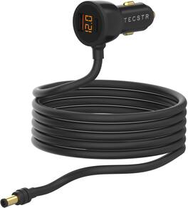 TECSTR - Starlink Mini Car Charger 10 ft - Black
