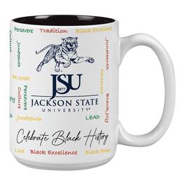 Indigo Falls - Jackson State Tigers 15oz. Black History Month Mug - Multicolor