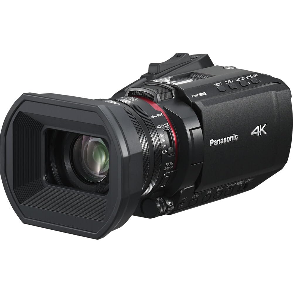 HORCEE FACEDET. LODLGHT USER 2 1 USER1 25 WIDE NO FILTER 54 1 14- 4D 4K Panasonic FOCUS M0 SEL PUSH MEW ENST 9S SHUTTER GAN