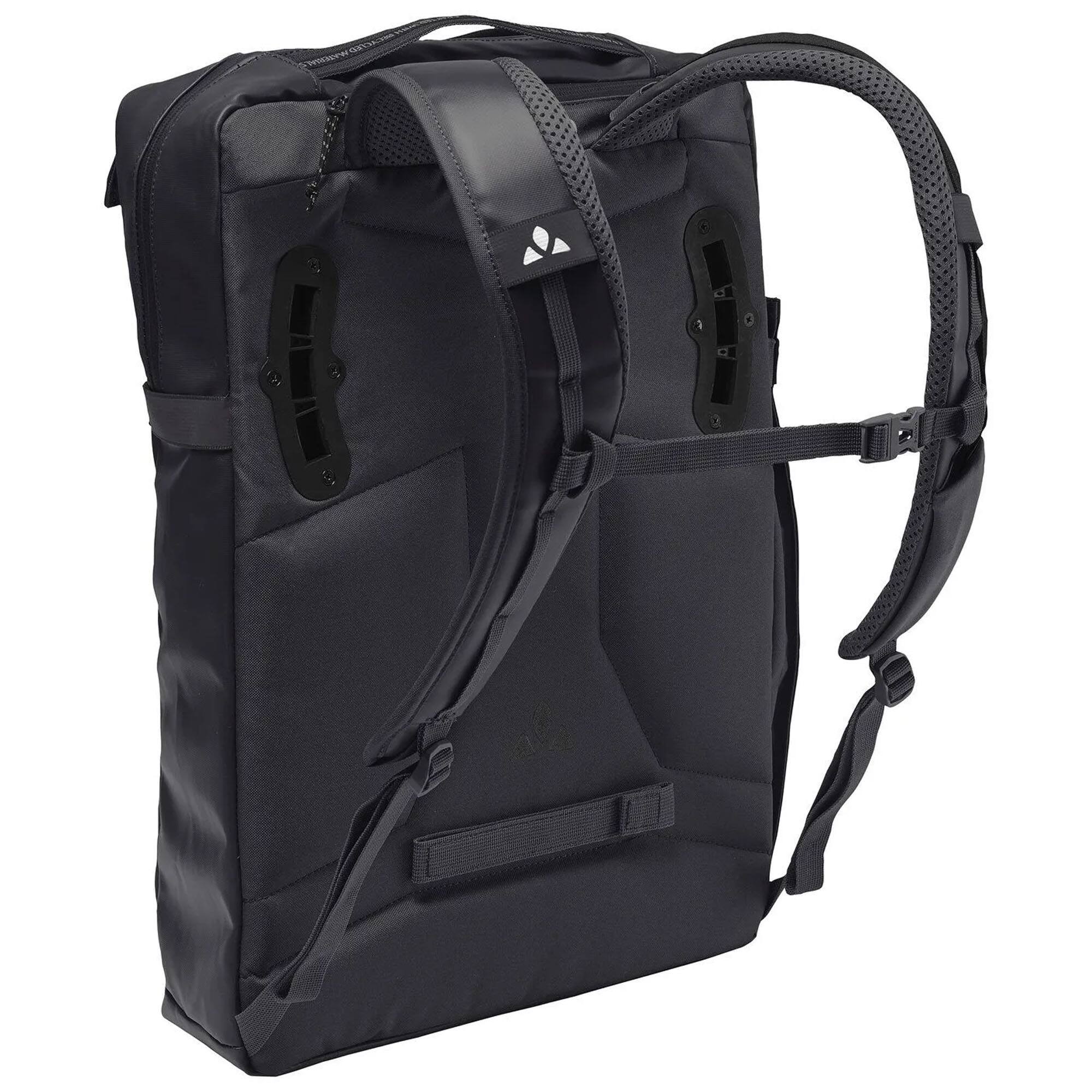 Alt View 2. VAUDE - Vaude Mineo Transformer 20  Backpack/Bike Bag - Black - Black.