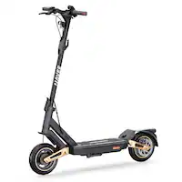 NAVEE - ST3 Pro Electric Scooter w/46.6 miles Max Operating Range & 24.9 mph Max Speed - Black - Front_Zoom