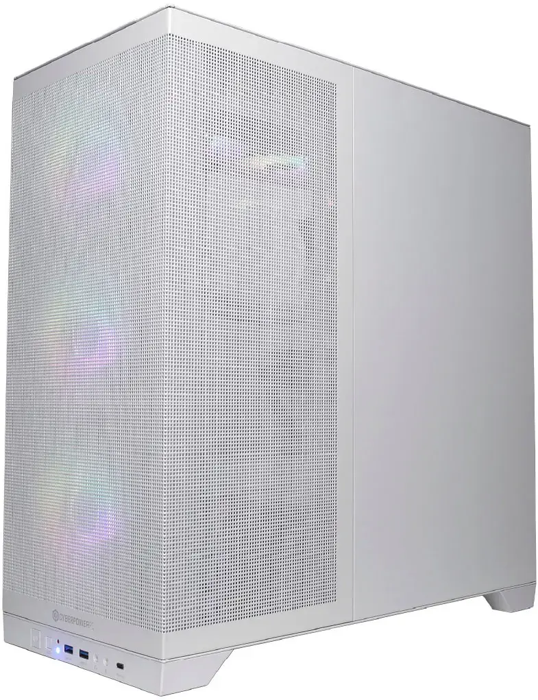 Alt View 14. CyberPowerPC - Gamer Supreme Gaming Desktop - Intel Core Ultra 9 285 - 32GB Memory - NVIDIA GeForce RTX 5070 12GB - 2TB PCIe 4.0 SSD - White.