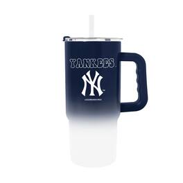 Logo Brands - New York Yankees 24oz. Ombre Stainless Steel Tumbler - Multicolor