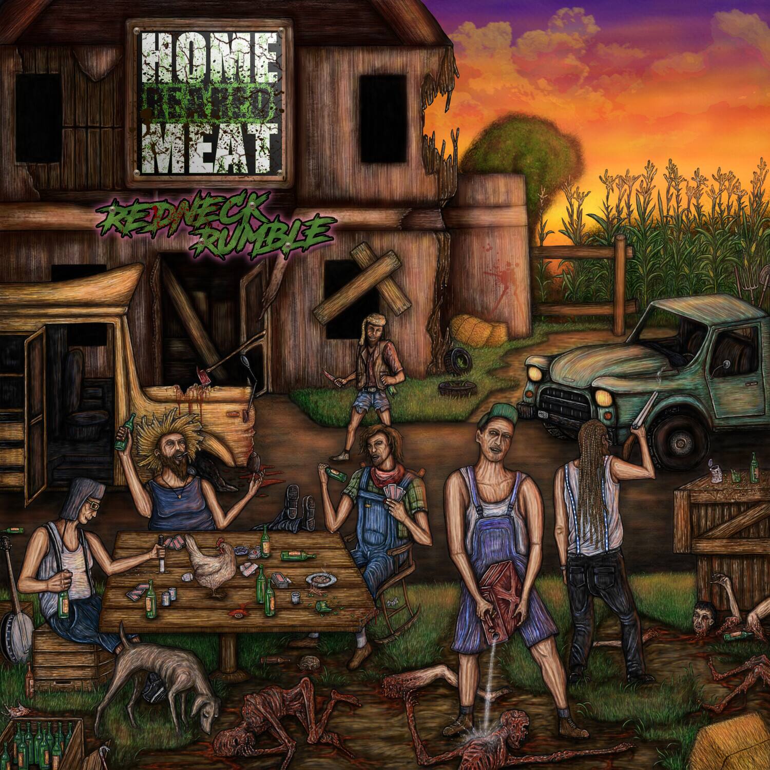 Home Reared Meat - Redneck Rumble   - COMPACT DISCS [CD] price history on PriceWatchPro