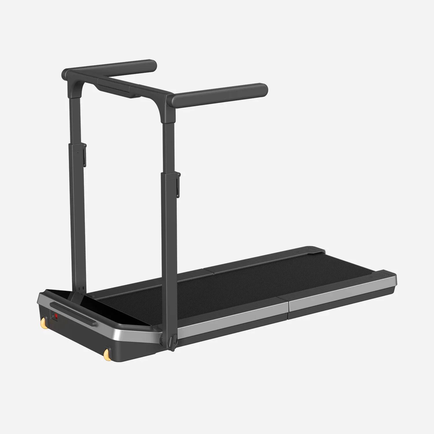Angle. WalkingPad - WALKINGPAD Z3 HYBRID+ FOLDABLE TREADMILL - Black.