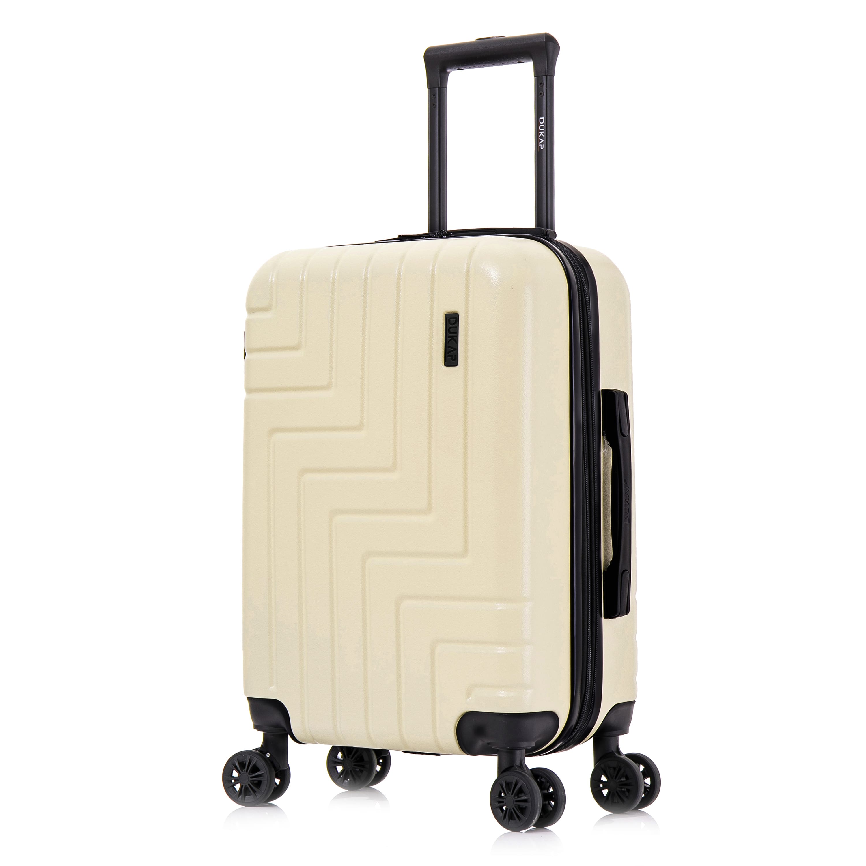 "DUKAP - Zahav Lightweight Hardside Spinner Luggage 20"" Carry-On - SAND" price history on PriceWatchPro
