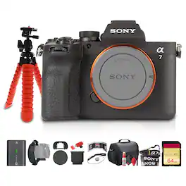 Sony - A7 V Mirrorless Camera Full Frame Hybrid System Body + More