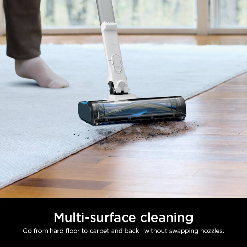 Multi-surface cleaning  
Go from hard floor to carpet and back—without swapping nozzles.