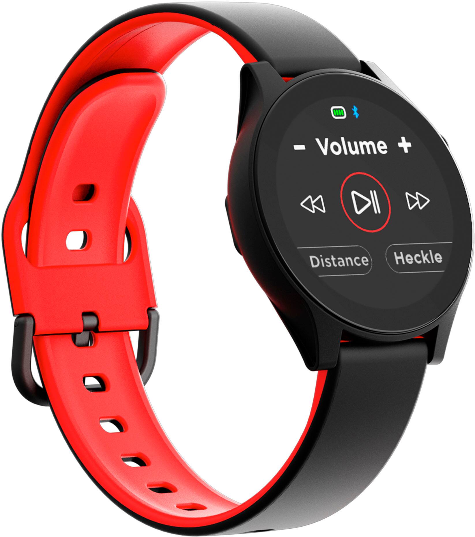 The text on the image reads "Volume + Distance Heckle."