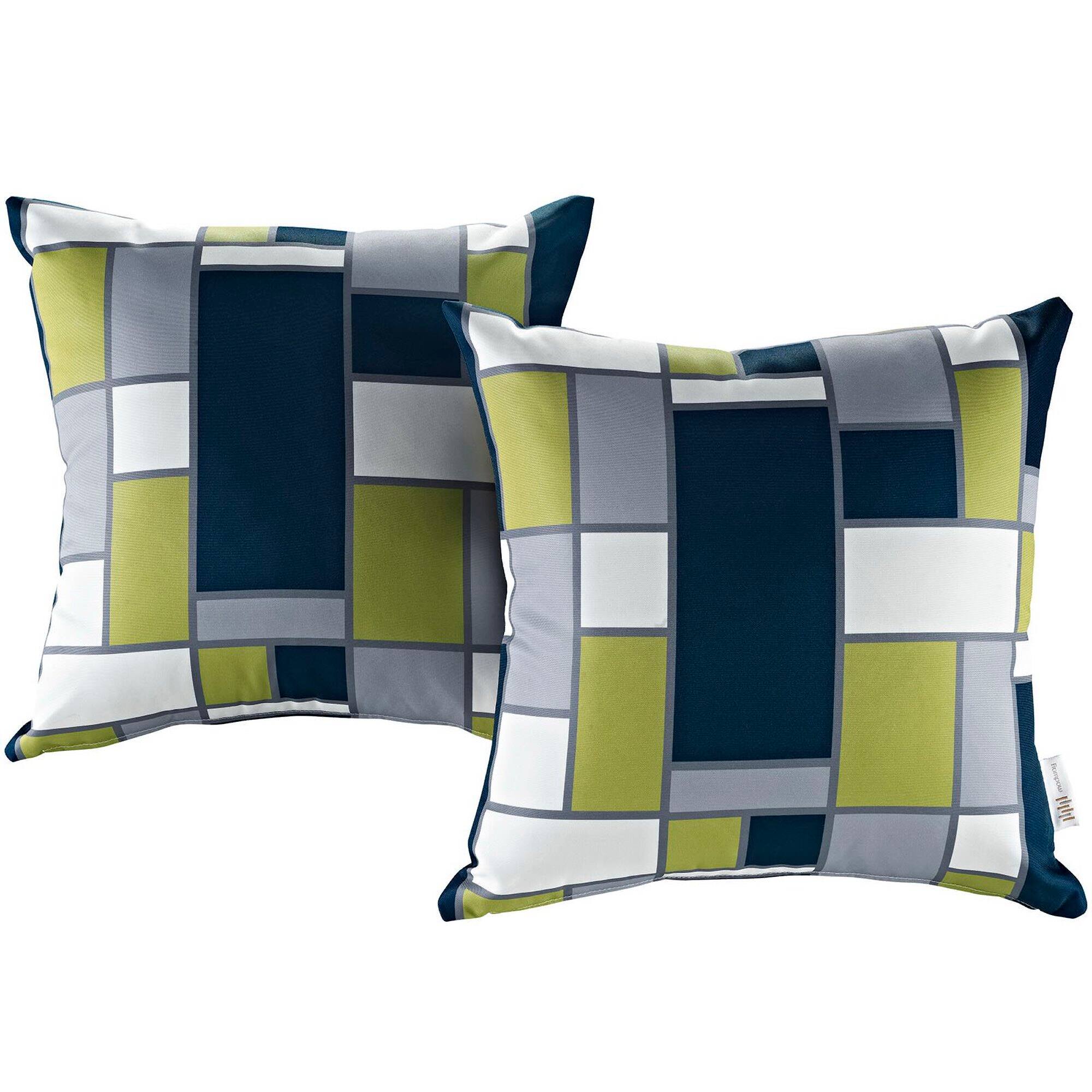 Angle. Modway - Modway Outdoor Patio Single Pillow by Modway - Rectangle.