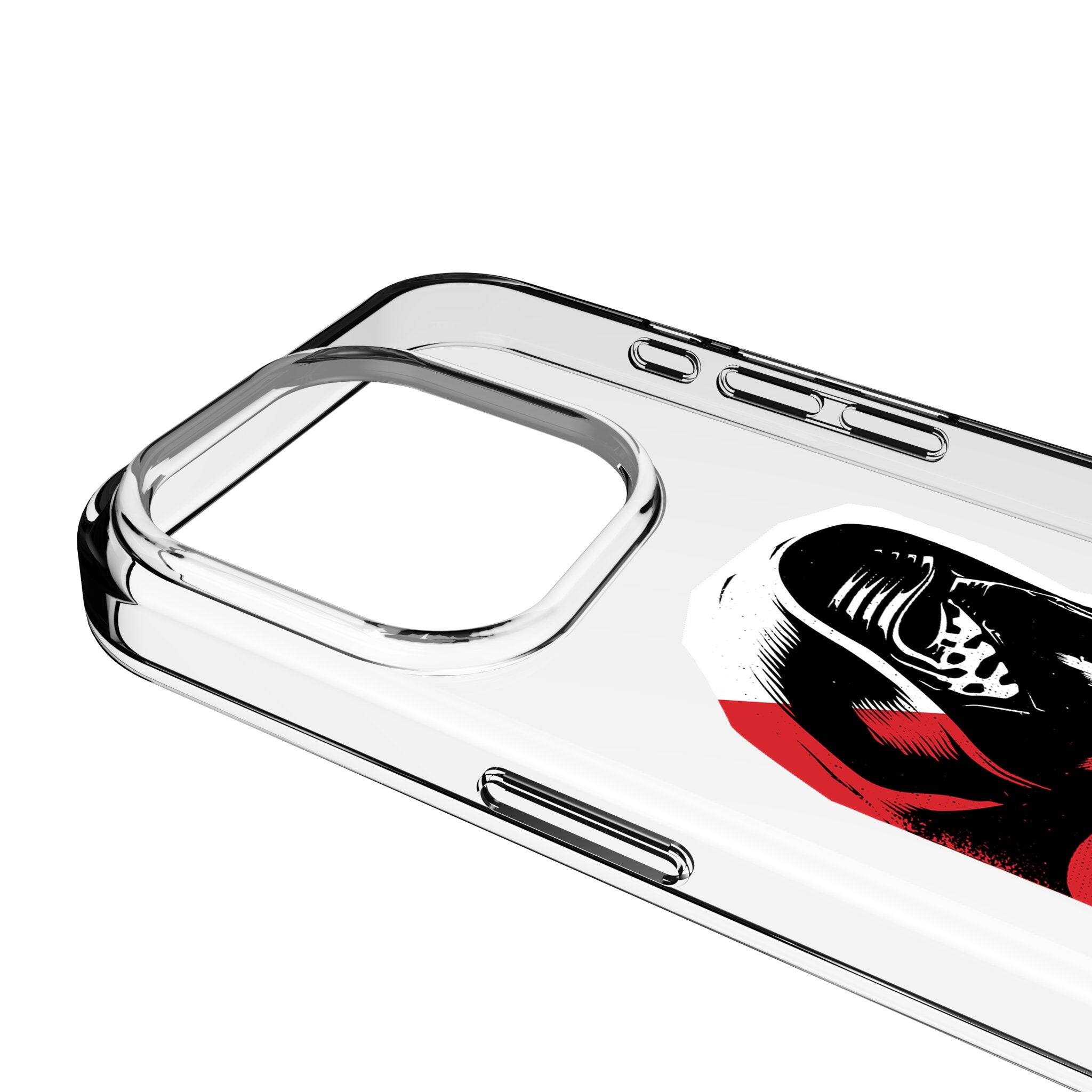 Left. Keyscaper - Star Wars: The Force Awakens Ransom Clear Phone Case - Apple iPhone 13 Pro Max - Kylo Ren.