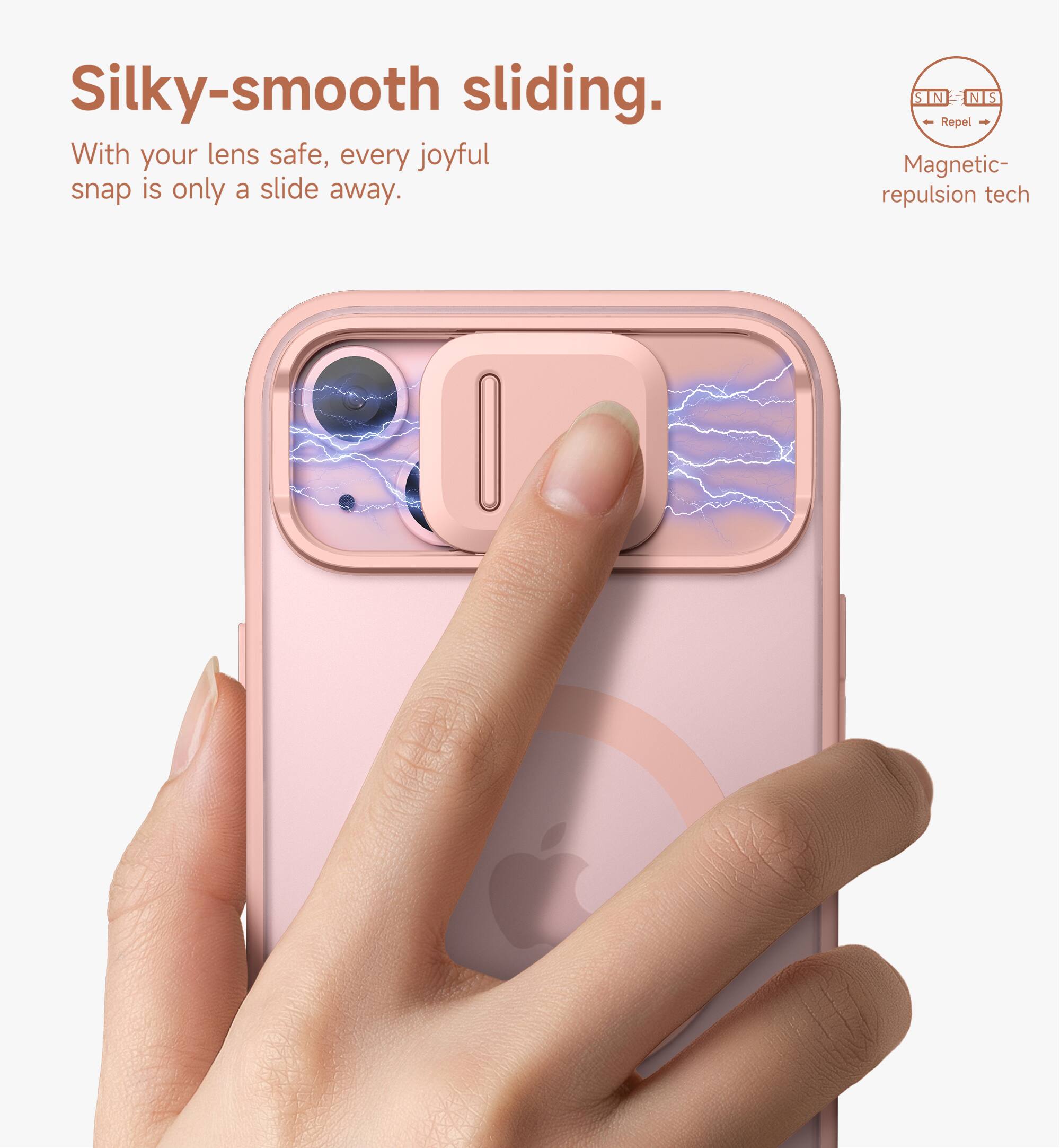 Silky-smooth sliding.  
With your lens safe, every joyful snap is only a slide away.  
SIN NIS Repel - Magnetic repulsion tech