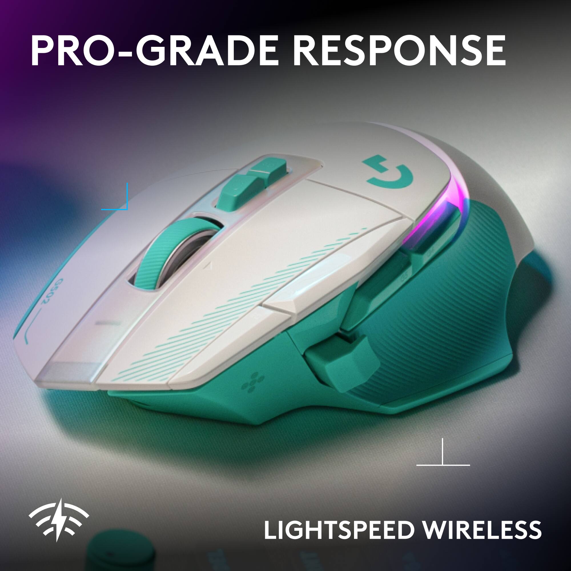PRO-GRADE RESPONSE

G502

LIGHTSPEED WIRELESS