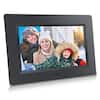 Front. Sonicgrace - 7” Digital Photo Frame with Remote Control (NOT WiFi) - Black.