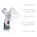Back. CRANE - Warm Steam & Cool Mist Cordless Portable Mist Inhaler - White/Gray.