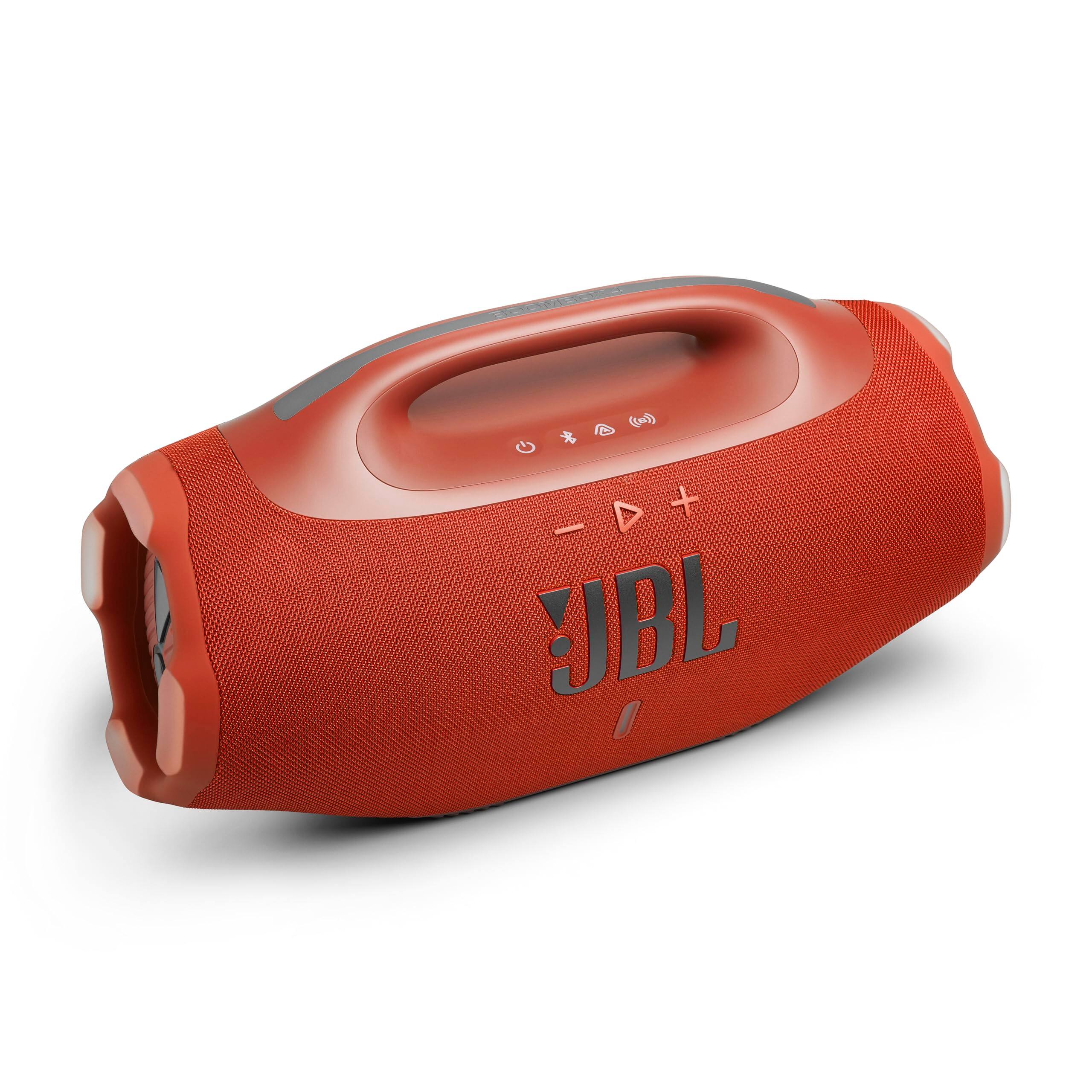 Alt View 4. JBL - Boombox 4 portable waterproof speaker - 2025 - Orange.