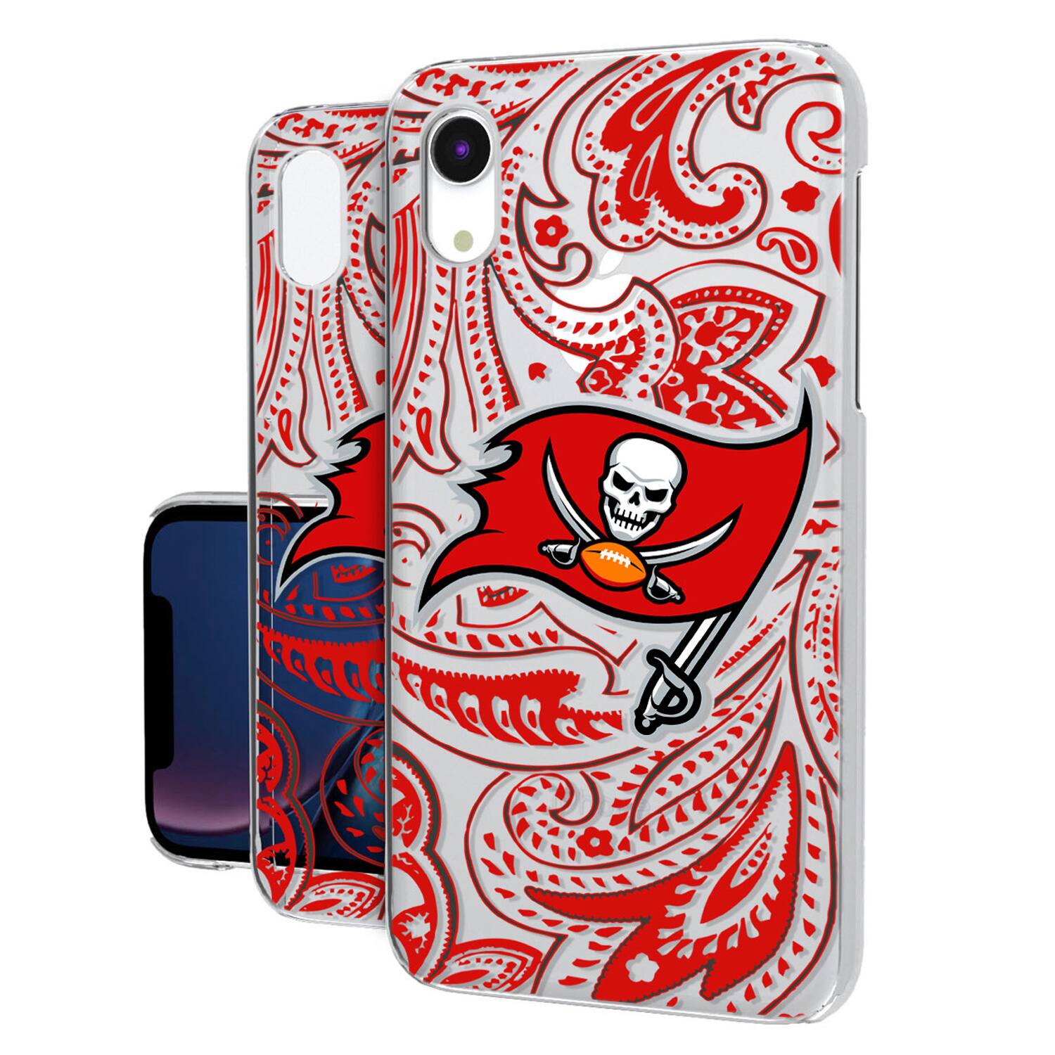 Keyscaper - NFL - Tampa Bay Buccaneers iPhone Clear Paisley Design Case - 15 - Multicolor price history on PriceWatchPro