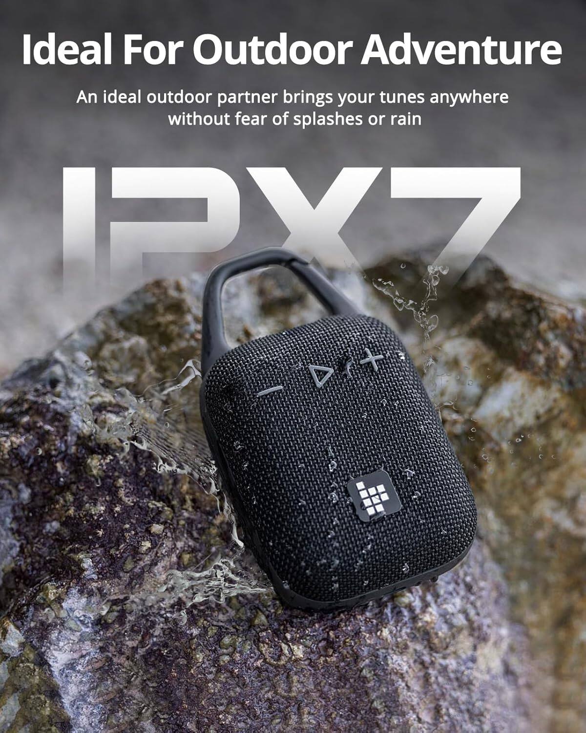 Ideal For Outdoor Adventure: An ideal outdoor partner brings your tunes anywhere without fear of splashes or rain.