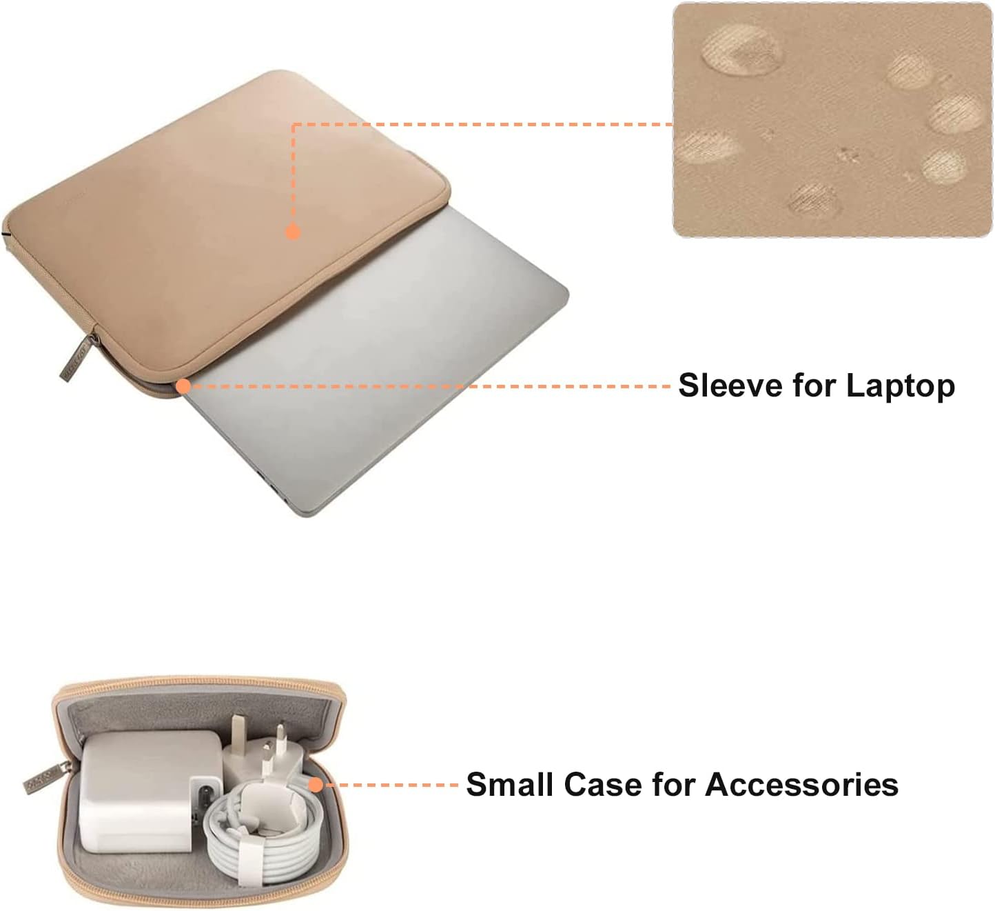 Sleeve for Laptop  
Small Case for Accessories