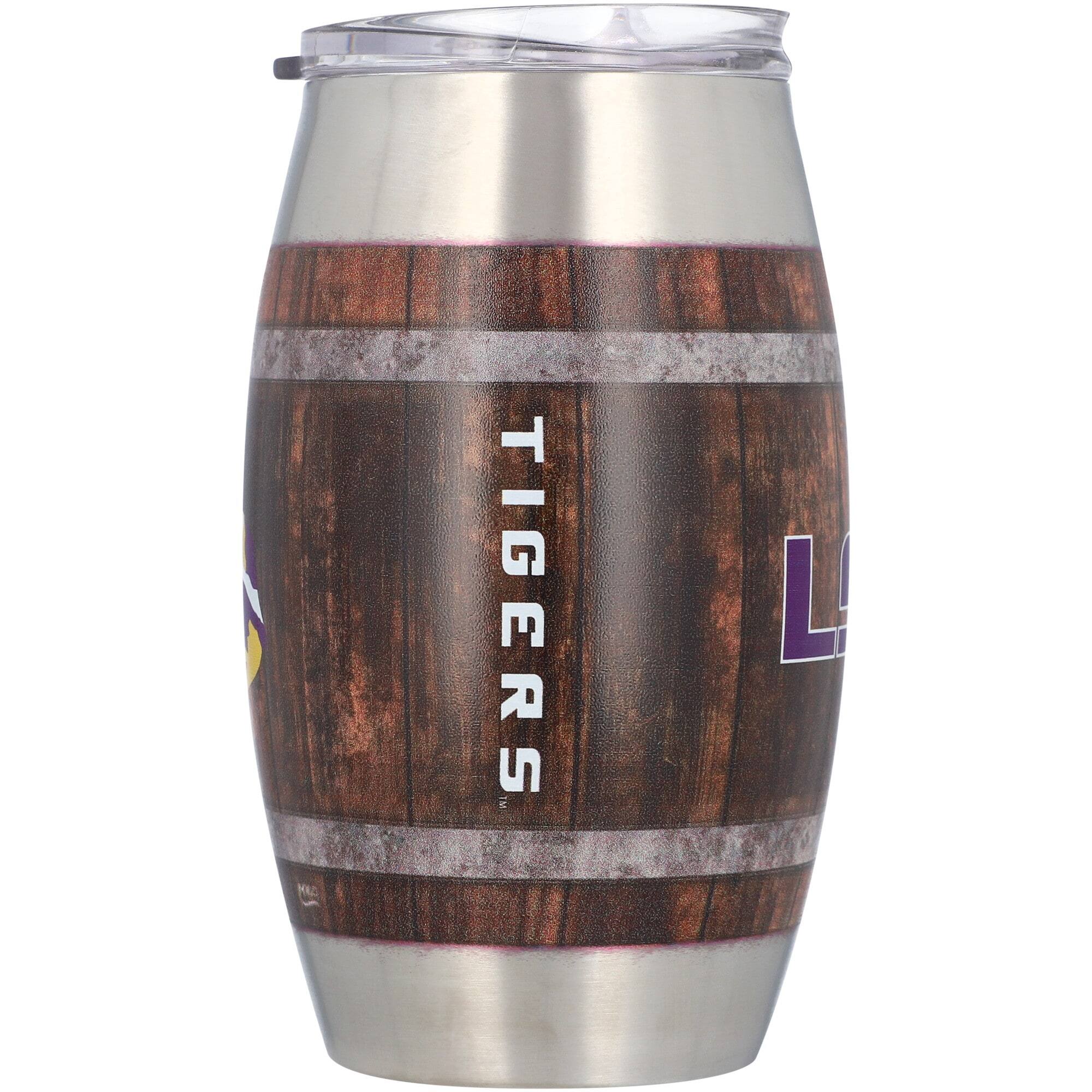 Alt View 1. Indigo Falls - LSU Tigers 15oz. Barrel Tumbler - Multicolor.