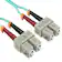 Server Racks With Fiber Coming In Sanoxy 1m 10Gb SC/SC Duplex 50/125 Multimode OM3 Fiber Optic Cable ...