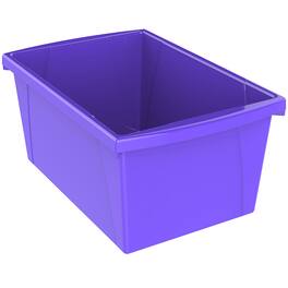 Storex - Medium Classroom Storage Bin, Purple