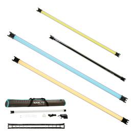 NANLITE - PavoTube II 30C 4ft RGB LED Tube Light 2700-7500K Bundle