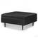 Angle. Simpli Home - Shay Mid Century Large Square Coffee Table Storage Ottoman - Distressed Black.