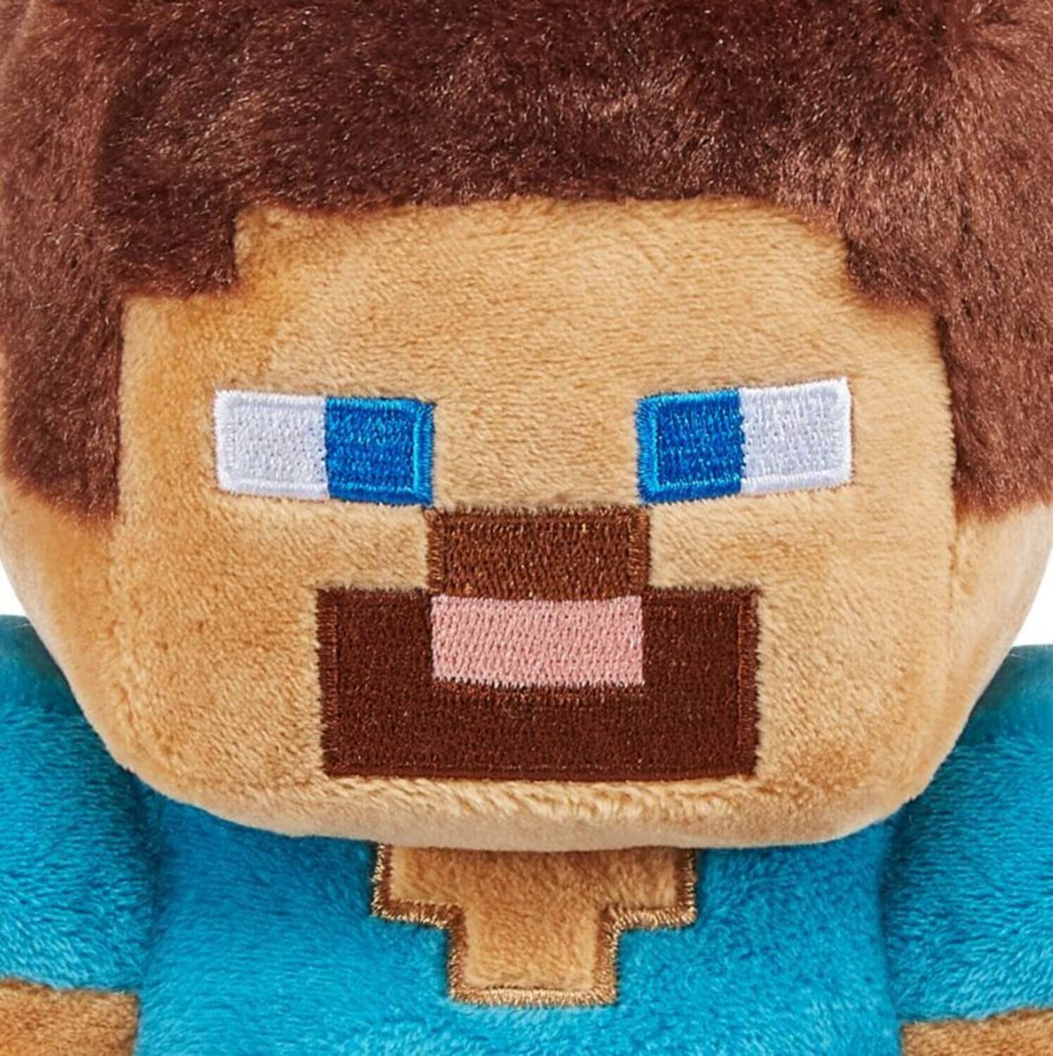 Alt View 2. Mattel - Mattel - Minecraft 8 Inch Steve Plush   - Collectibles - Multicolor.