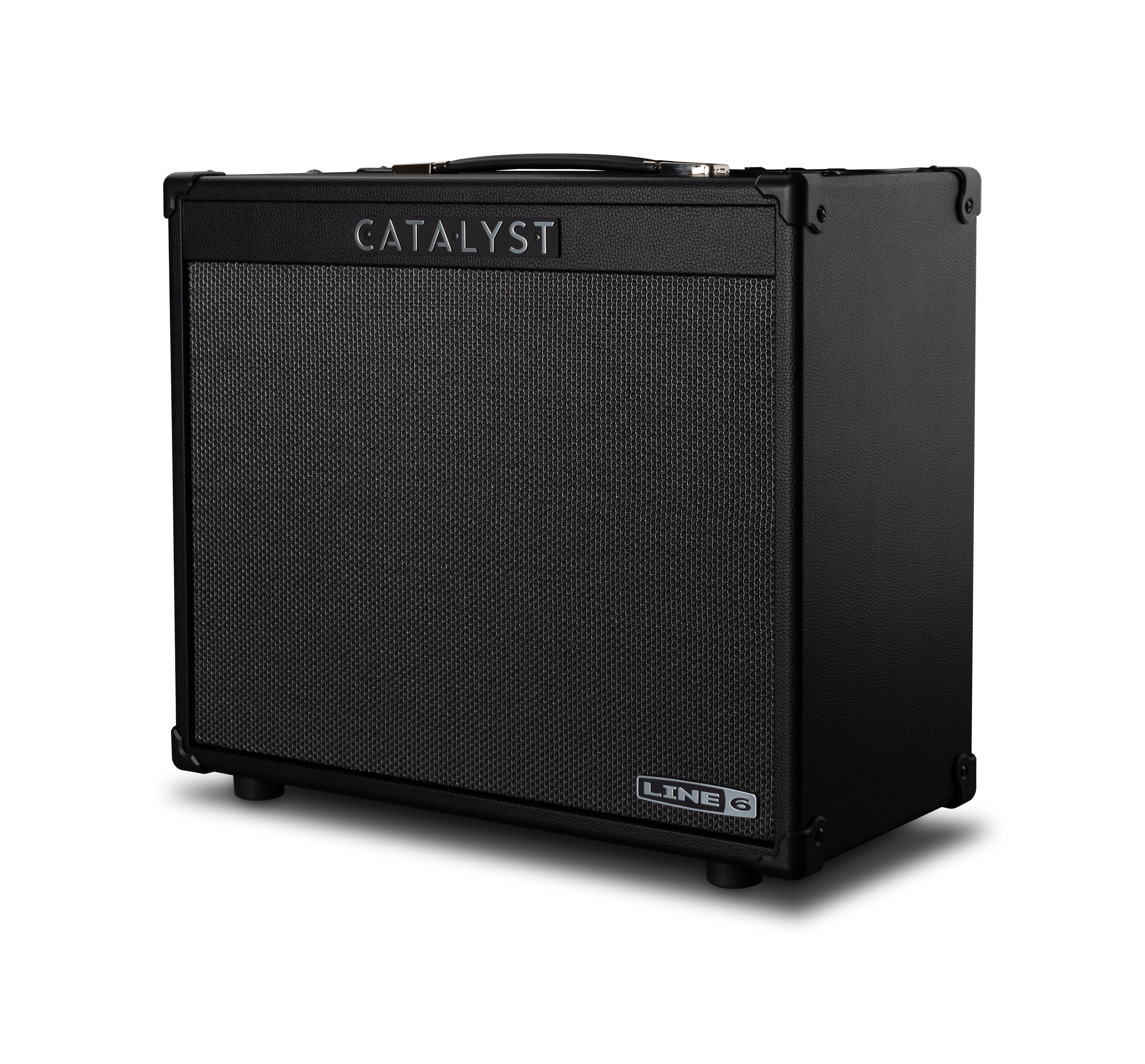 Left. Line 6 - Catalyst 100 RMS Power Guitar Amplifier.
