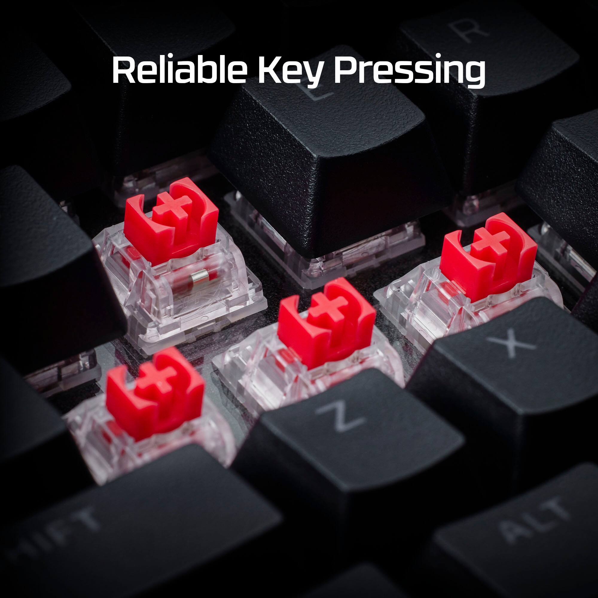 Reliable Key Pressing + + HIFT  Z + X ALT