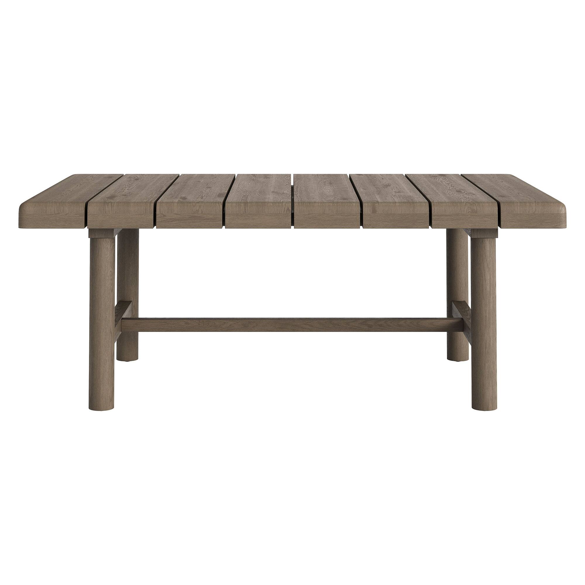 Alt View 2. Modway - Eleni 41-Inch Outdoor Teak Wood Coffee Table by Modway - Weathered Gray Teak.