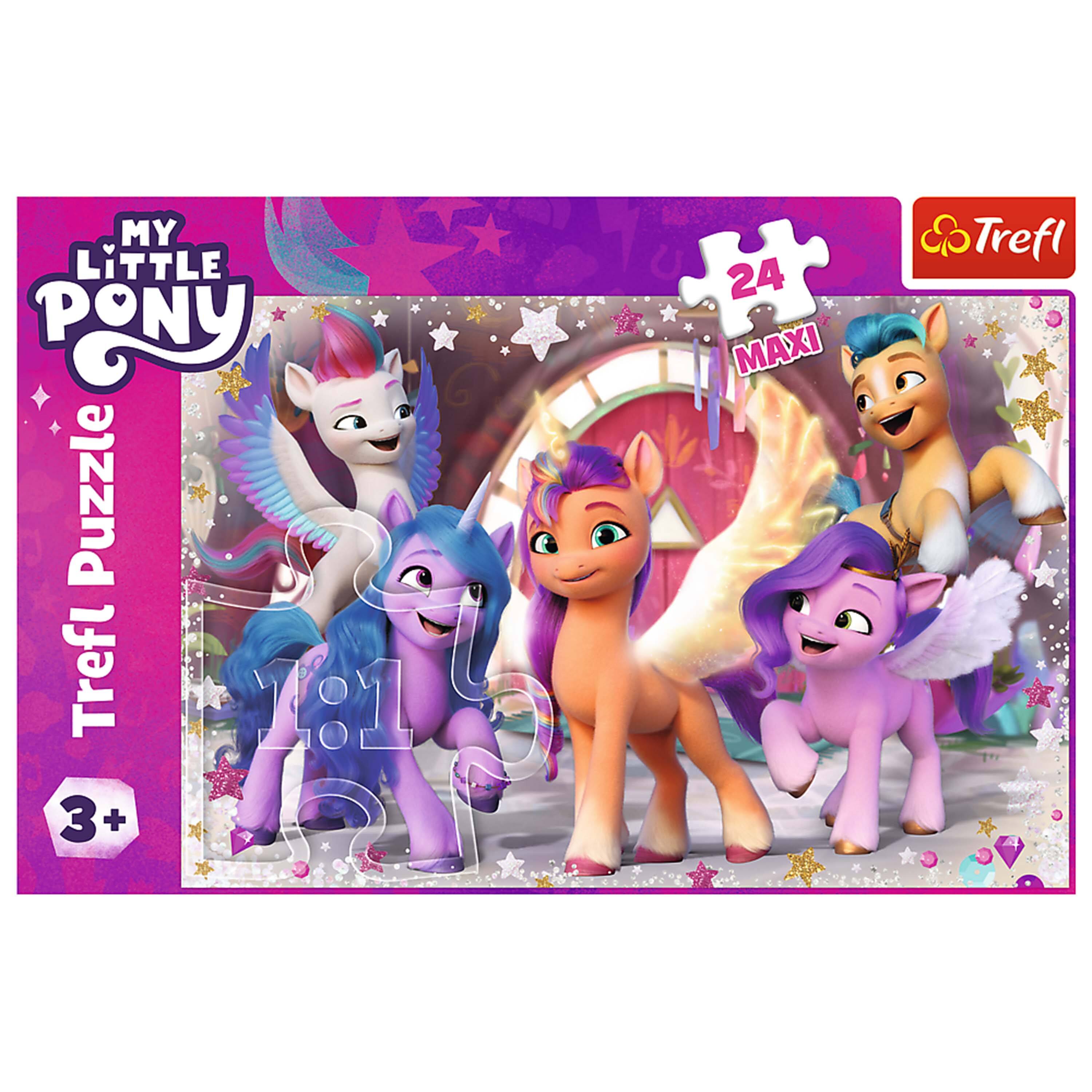 MY LITTLE PONY  
Trefl Puzzle  
24 MAXI  
3+  
Trefl