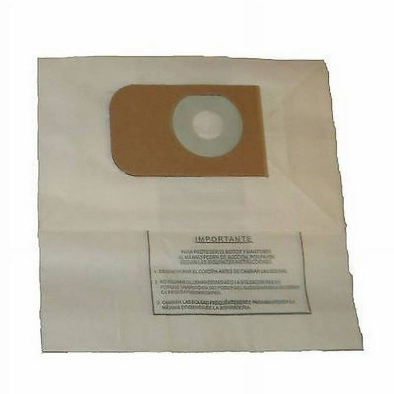Back. EnviroCare - 3 Pack Vacuum Bags Part #127SW.