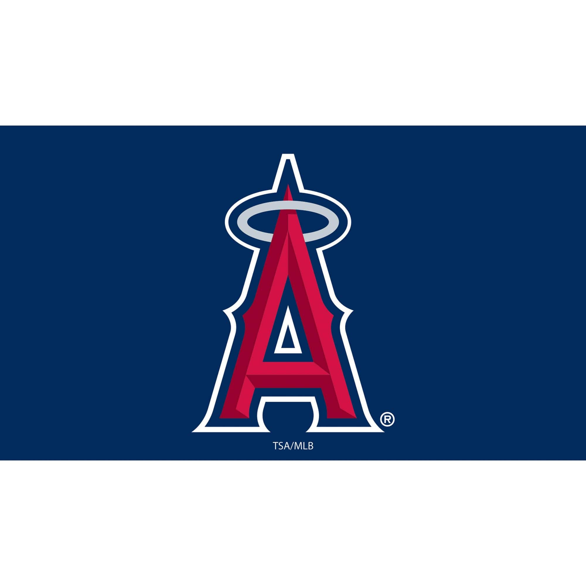Evergreen Enterprises - Los Angeles Angels 28" x 16" Logo Indoor/Outdoor Trapper Mat - Multicolor