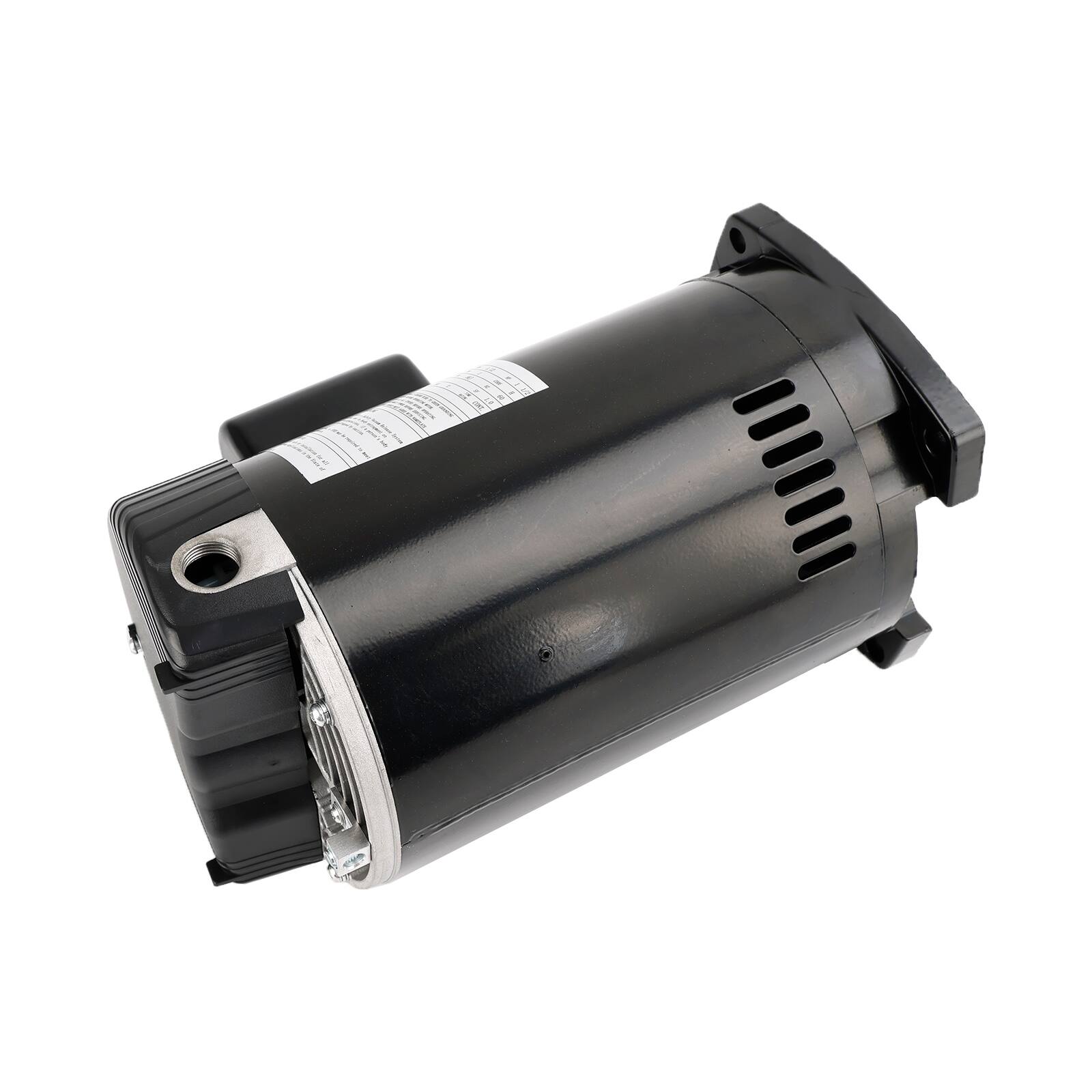 Alt View 8. Topteng - 1.5HP 115/230V Square Flange Pool Pump Motor - Replaces B2854, B2854V1, 3450 RPM, Auto Overload Protection.