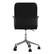 Alt View 19. Martha Stewart - Taytum Faux Leather Office Chair - Black Faux Leather/Polished Nickel.