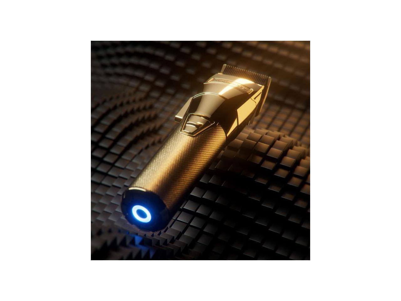 Alt View 5. GlowWise - Electric Clipper Piece Set,  Electric Hair Clipper Kit Professiona  Stylish Design for Precise Cutting Perfect Shave - gold.