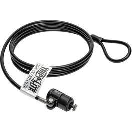 Eaton Tripp Lite Series Security Lock for Laptops and Peripherals, Keyed, 4 ft. (1.22 m) Cable - Polyvinyl Chloride