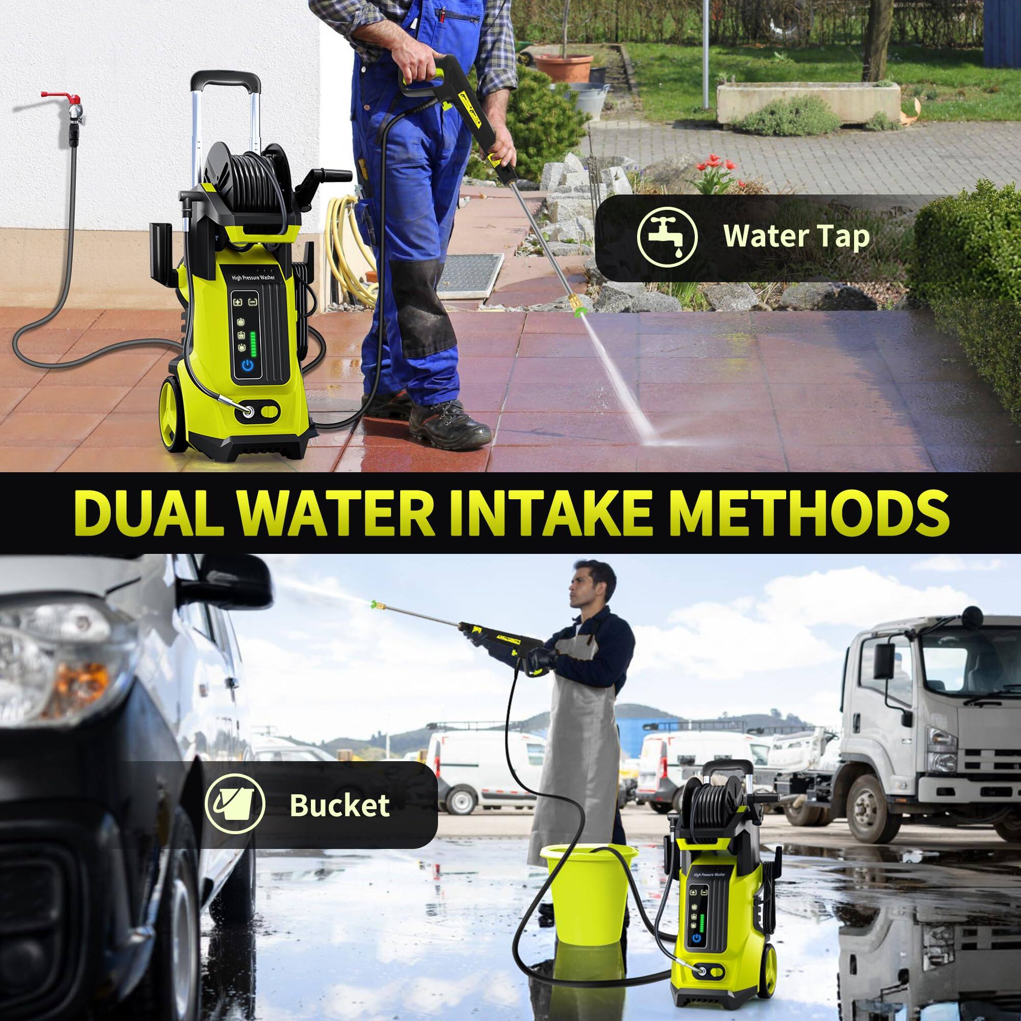 Water Tap - Bucket - DUAL WATER INTAKE METHODS
