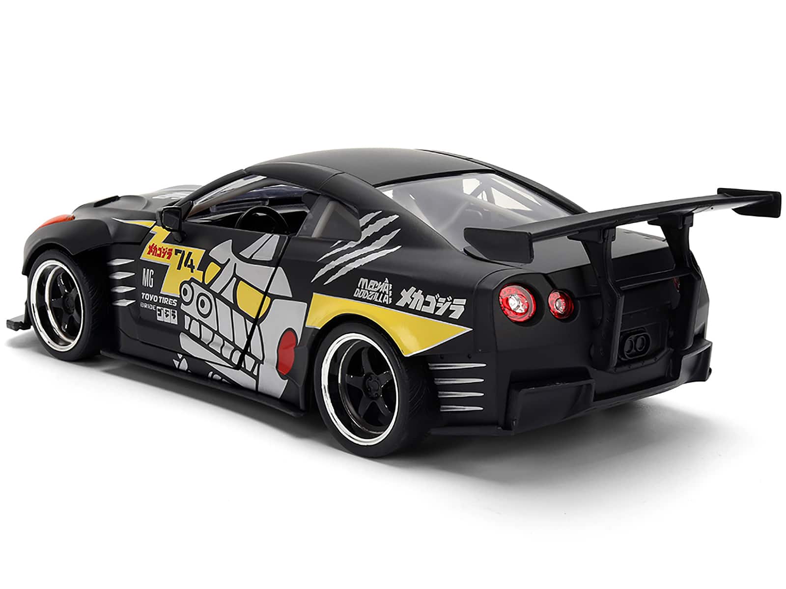 Jada 2009 Nissan GT R (R35) Ben Sopra Matt Black with