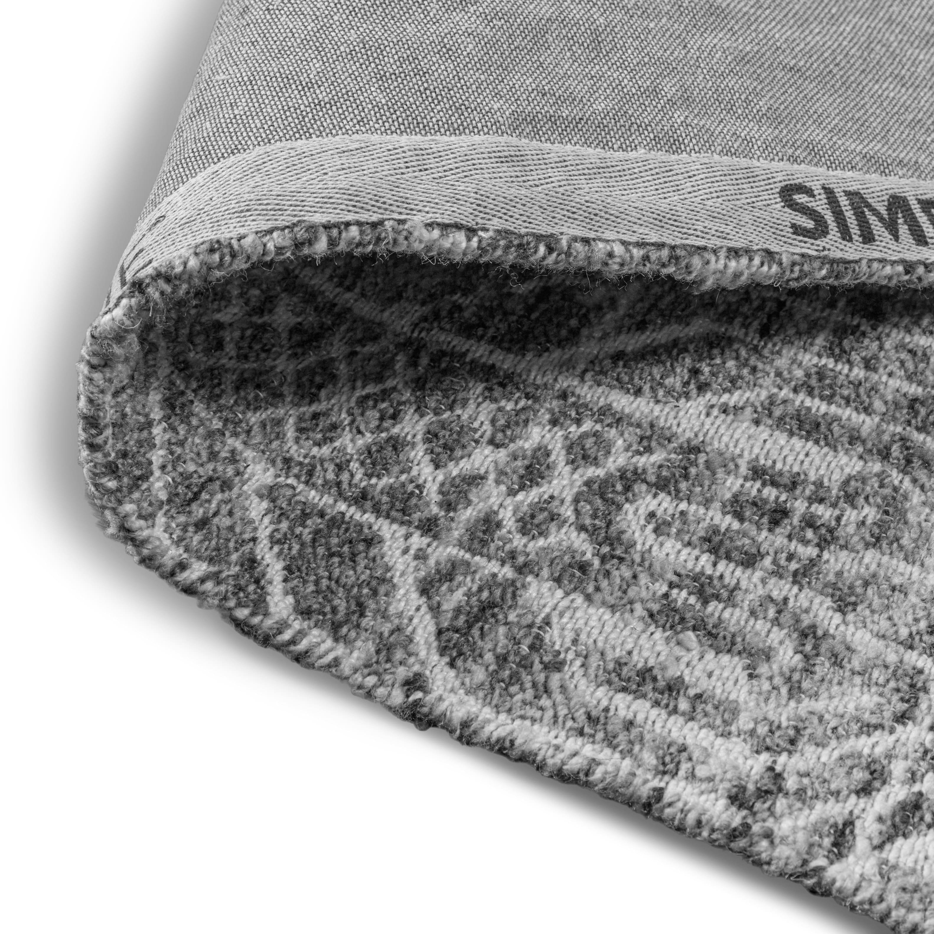 Alt View 11. Simpli Home - Banning 6 x 9 Area Rug - Ivory,Grey.