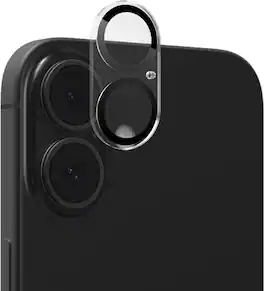 ZAGG - Glass Elite Anti-Reflective Lens Protector for Apple iPhone 16/16 Plus - Clear