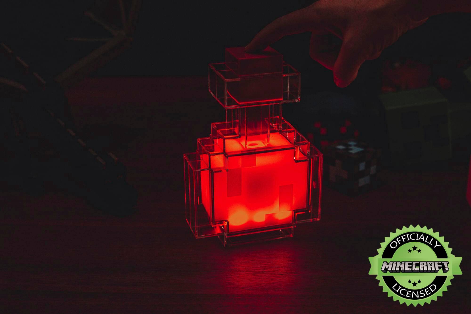 OFFICIALLY MINECRAFT LICENSED